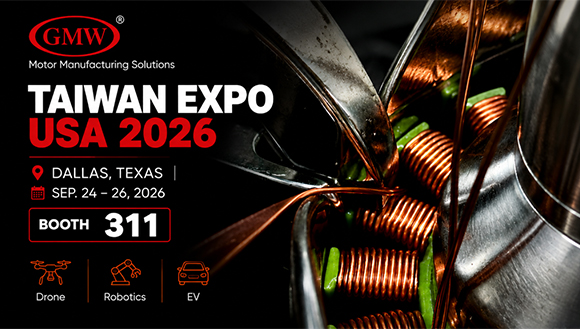 Build Better Motors | GMW Motor Manufacturing Solutions at Taiwan Expo USA 2026